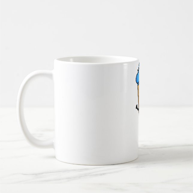Kawaii Baguette Kaffemugg (Vänster)