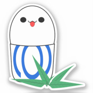 Kawaii Balut-ägg Vinyldekal Klistermärken