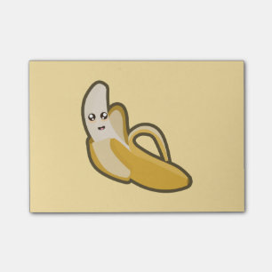 Kawaii banan post-it block
