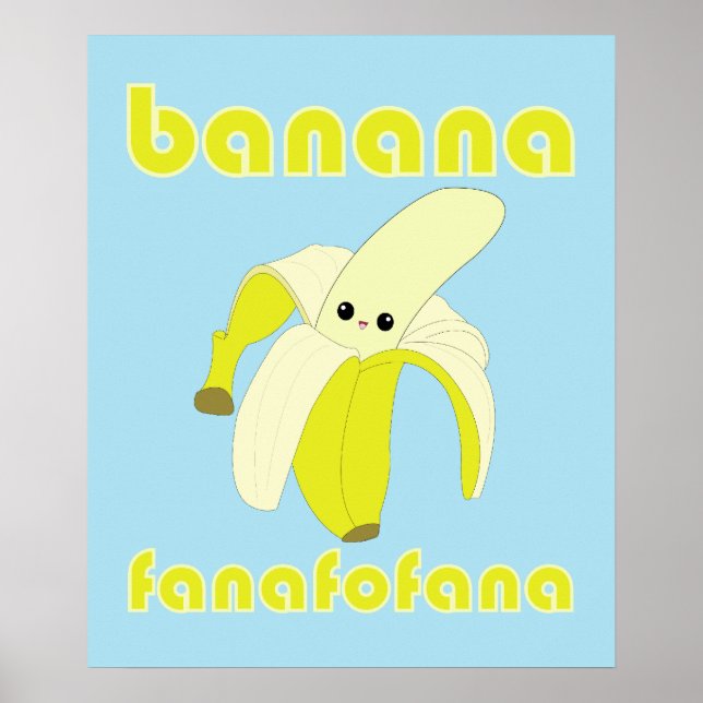 Kawaii Banana Fanafofana poster (Framsidan)