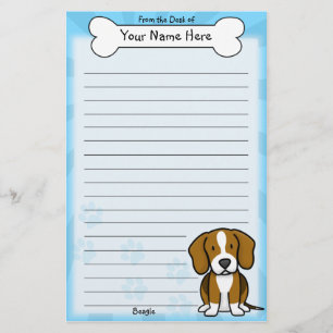 Kawaii Beaglebrevpapper Brevpapper
