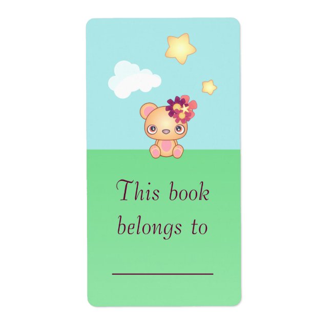 Kawaii Bear Fraktsedel (Framsidan)