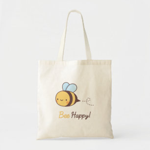 Kawaii Bee Glad För Henne Tygkasse