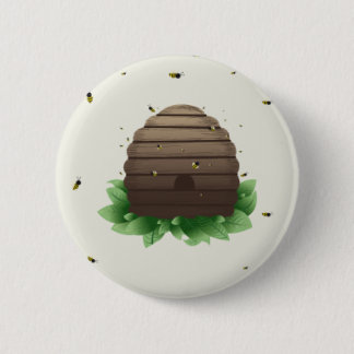 kawaii bikupa och bisvärm knapp