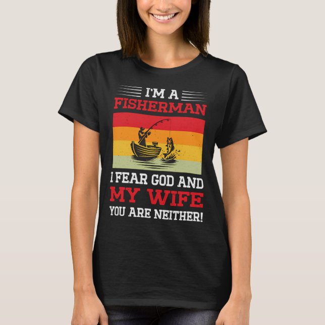 Kawaii blå fisk t shirt (Framsida)