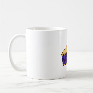 Kawaii blåbärspaj kaffemugg