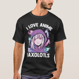 Kawaii Blushing Otaku Girl - I Kärlek Anime och Ax T Shirt