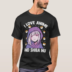 Kawaii Blushing Otaku Girl - I Kärlek Anime och Sh T Shirt