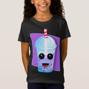 Kawaii Boba Fruit Mjölk Tea, julgåva, Birthd T Shirt