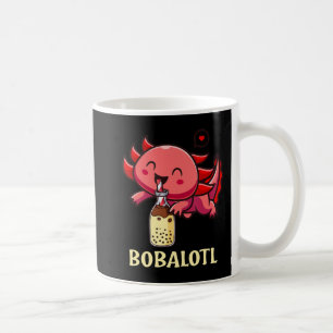 Kawaii Bobalotl Axolotl Boba Tea Bubble Mjölk Anim Kaffemugg