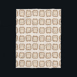 Kawaii Bread/Toast Fleece Blanket<br><div class="desc">Upprepa mönster av kawaiibröd eller skål,  redo till frukost,  eftermiddagstesch eller en lunchsmörgås.</div>