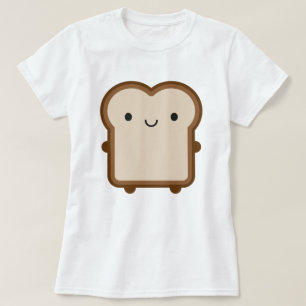 Kawaii Bread/Toast T Shirt