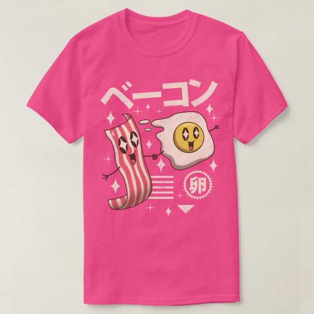Kawaii Breakfast T Shirt (Design framsida)