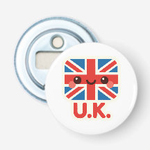 Kawaii British Flagga - Cute UK Design