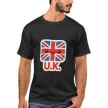 Kawaii British Flagga - Cute UK Design