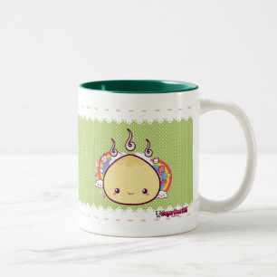 Kawaii bulle Två-Tonad mugg