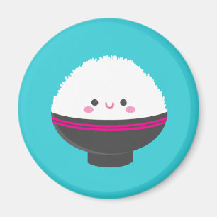 Kawaii bunke av rismagneten magnet