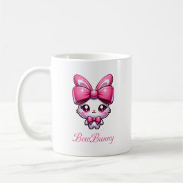 Kawaii Bunny Coquette, BowBunny Kaffemugg