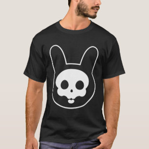 Kawaii Bunny Skull X-Ray Pastel Goth Cute Spooky H T Shirt