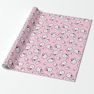 Kawaii Bunny Wrapping Papper Presentpapper