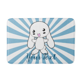 Kawaii Bunnys Hug-Anpassningsbar Badrumsmatta