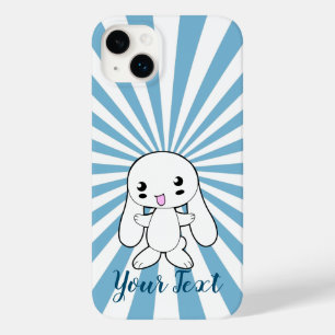 Kawaii Bunnys Hug-Anpassningsbar (blå)