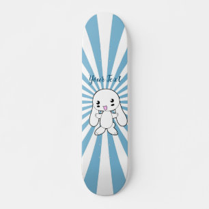 Kawaii Bunnys Hug-Anpassningsbar Mini Skateboard Bräda 18,5 Cm