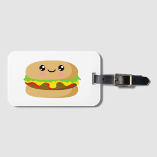 Kawaii Burger Bagagebricka