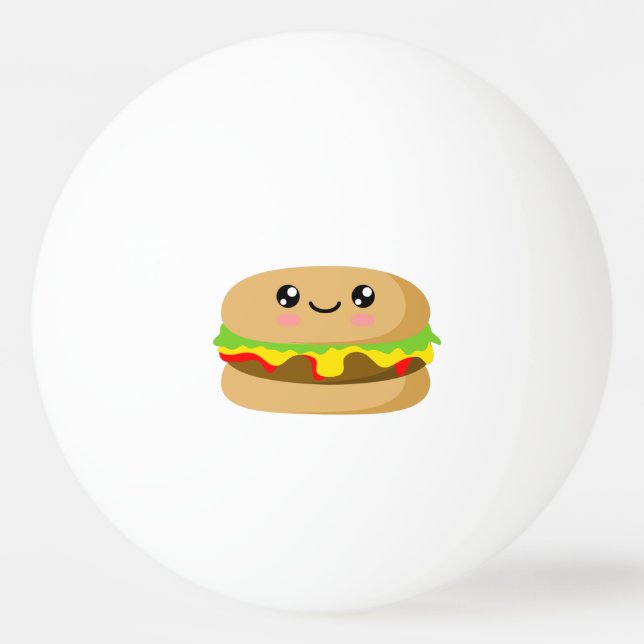 Kawaii Burger Pingisboll (Framsidan)