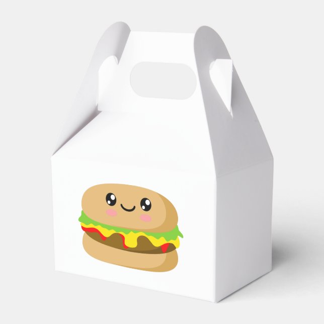 Kawaii Burger Presentaskar (Framsidan Sidan)
