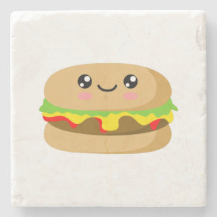 Kawaii Burger Stenunderlägg