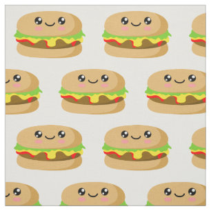 Kawaii Burger Tyg