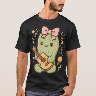 Kawaii Cactus Cinco De Mayo T Shirt