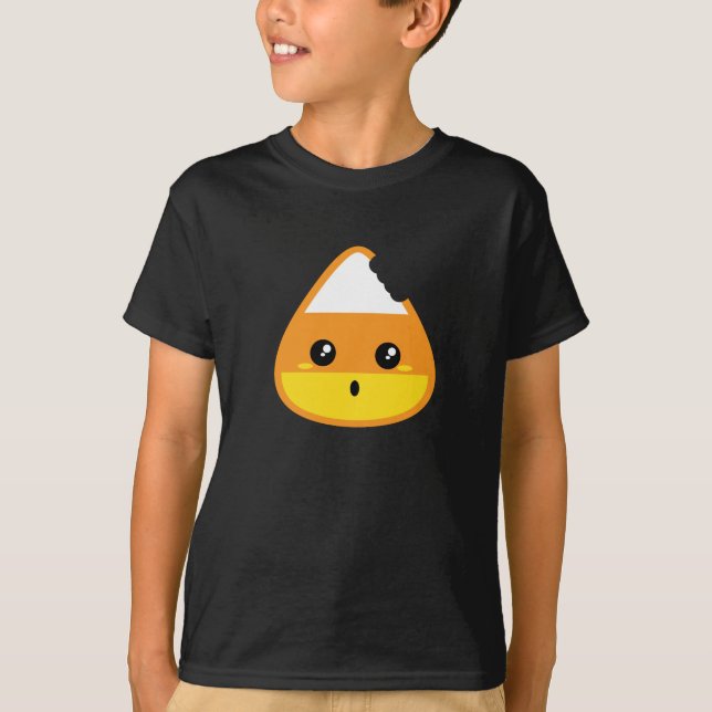 Kawaii Candy corn Clothing T Shirt (Framsida)