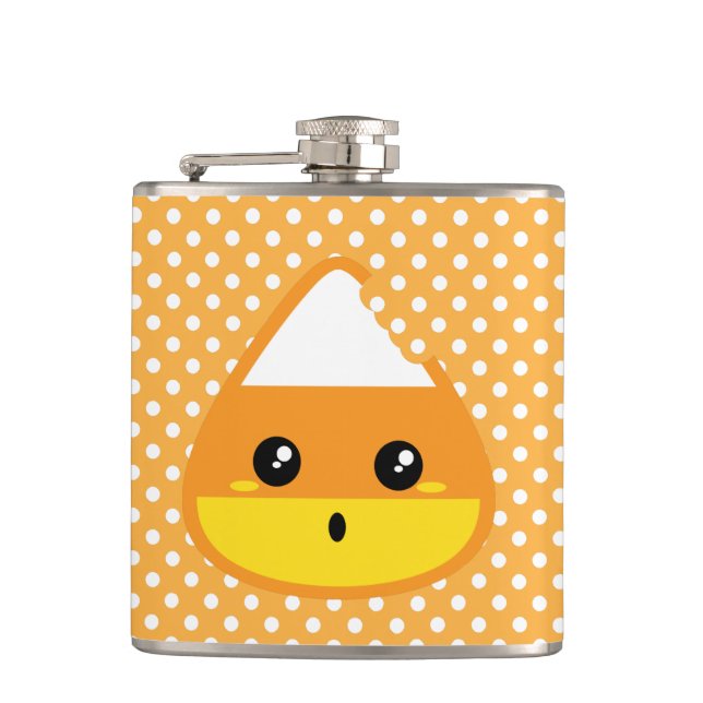 Kawaii Candy corn Flask Fickplunta (Framsidan)
