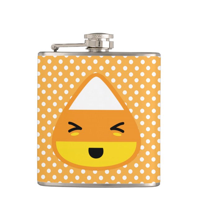 Kawaii Candy corn Flask Fickplunta (Framsidan)