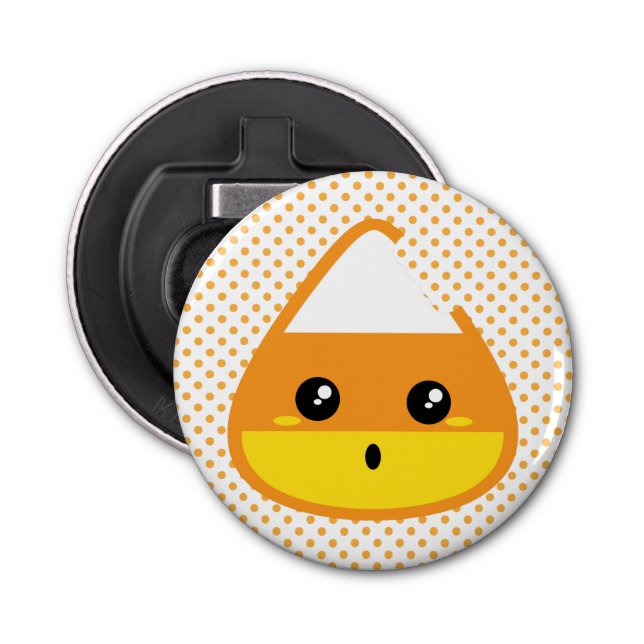 Kawaii Candy corn Flaska-öppnare Flasköppnare (Framsidan)