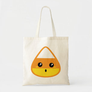 Kawaii Candy corn Tote Bag Tygkasse