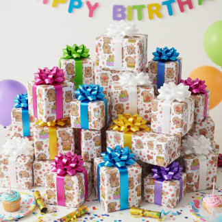 Kawaii Capybara Cute Kids Cartoon  Presentpapper