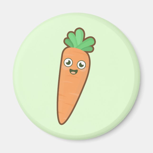 Kawaii Carrot Magnet (Framsidan)