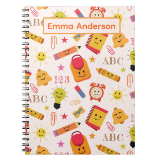 Kawaii Cartoon School Supplies custom kids Anteckningsbok