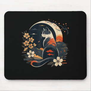 Kawaii Cat Anime Japansk Funny Art Manar Women Kid Musmatta