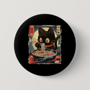 Kawaii Cat Eating Ramen Noodles Anime Gift Girls T Knapp