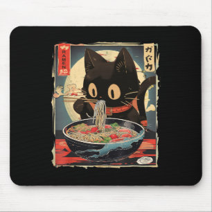 Kawaii Cat Eating Ramen Noodles Anime Gift Girls T Musmatta