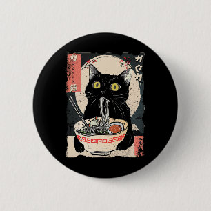 Kawaii Cat Eating Ramen Noodles Funny Anime Gift G Knapp
