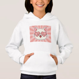 Kawaii Cat Hoodie - Stay Cool! 😎💖 T Shirt