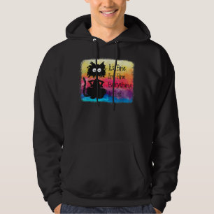 Kawaii cat japansk svart anime cat Cute T-Shirt Hoodie
