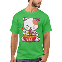 Kawaii Cat kärlek Ramen | Anime Kattunge äter Rame