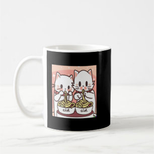 Kawaii Cat Pho Soppa Noodle Asian Food Älskare Gif Kaffemugg
