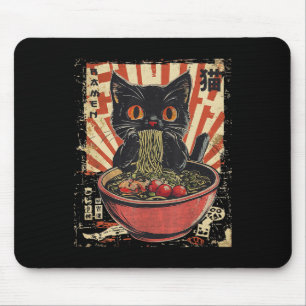 Kawaii Cat Ramen Noodle Funny Japanska Anime Manga Musmatta